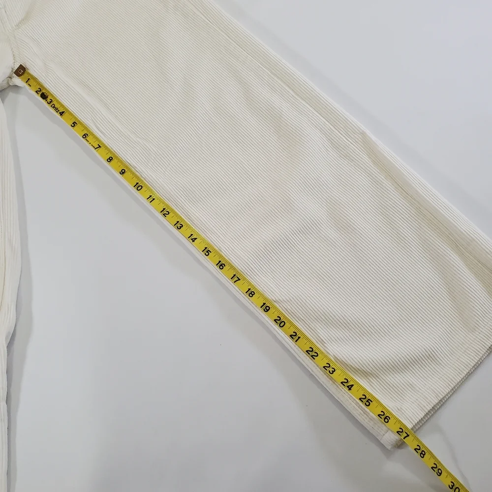 BDG Wide Leg Pants in Cream